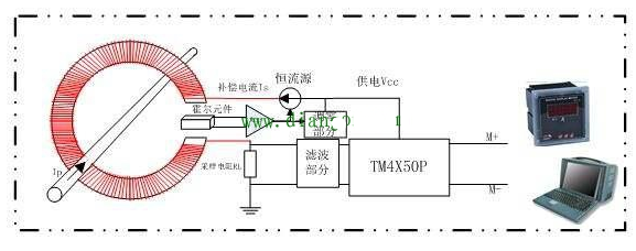 电流变送器接线原理