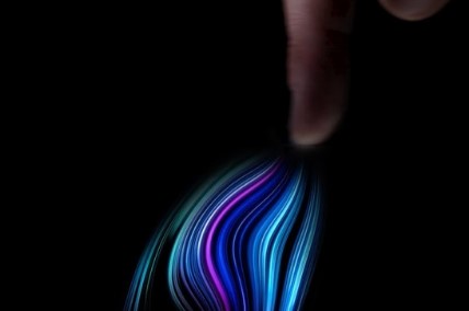 UltraSense片上超声传感器,触摸区域材料...