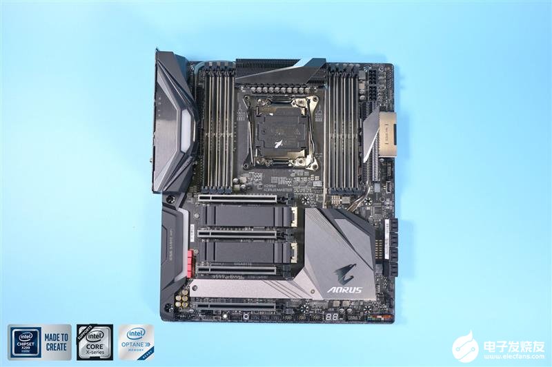 技嘉X299X AORUS MASTER主板评测 在做工与用料方面相比同价位的竞品可以说有过之而无不及