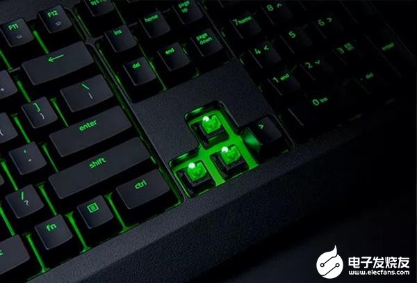 雷蛇黑寡妇蜘蛛精英版(绿轴 razer橙轴