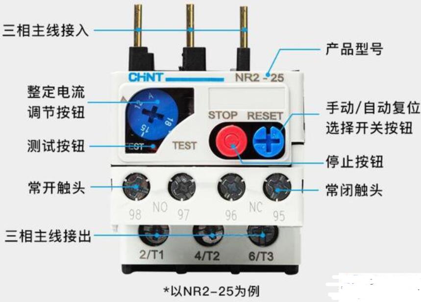 热继电器工作原理及选型