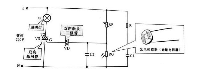 光电传感器电路原理图解