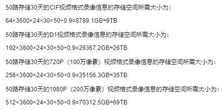 如何計算出視頻監(jiān)控系統(tǒng)的存儲容量和傳輸帶寬的數(shù)值