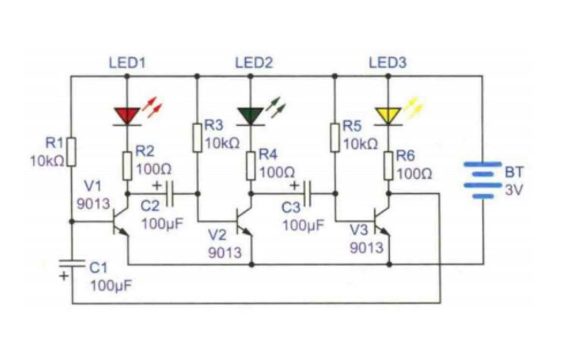 如何制作一个声控的led灯