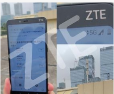 天津联通携手中兴通讯成功打通了基于5G智能手机终...