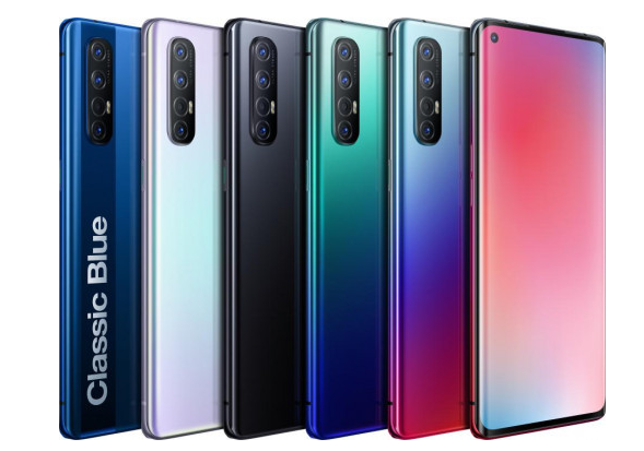 oppo reno3 5g手机系列轻薄亮相,7.7mm 171g超薄体验