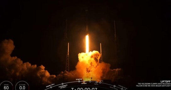 SpaceX的2020年第一次发射,携带60星链卫星
