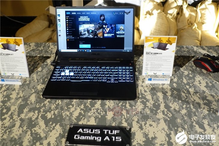 华硕发布两款产品规格相似的TUG A系列游戏本