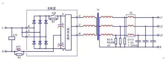 变频器维修电源制作方法