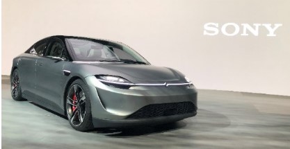 索尼对外发布VISION-S首辆原型车,融合索尼...