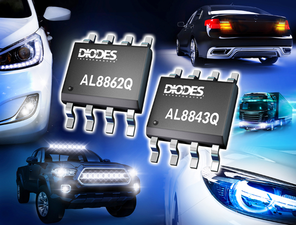 Diodes 推出2款車規格降壓LED驅動器 適...