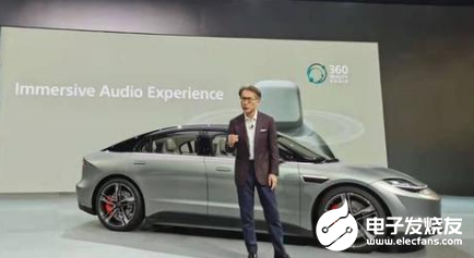 索尼进军汽车领域,发布首款纯电动概念车VISION-S