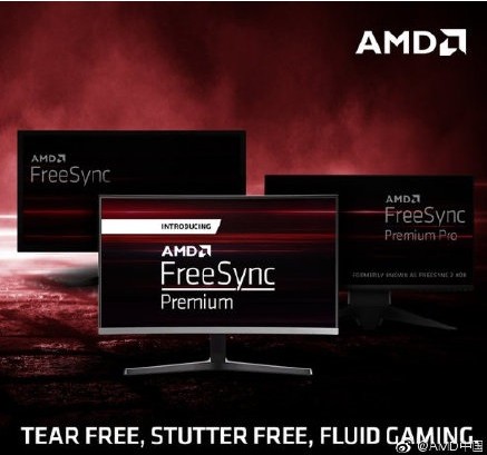 AMD全新FreeSync认证分级有三个