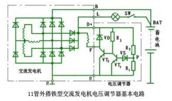 电压调节器电路图