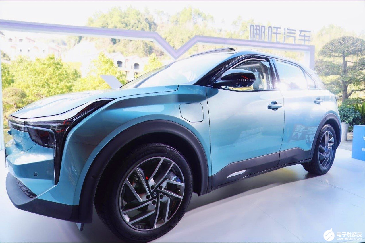 哪吒汽车2019年的第10000辆汽车已正式下线