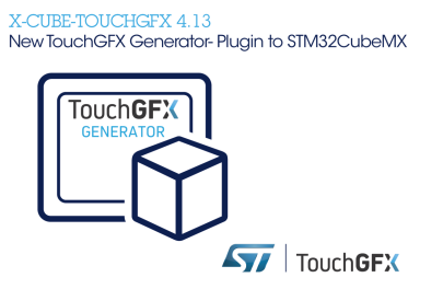 意法半导体更新TouchGFX软件框架,新增强大...