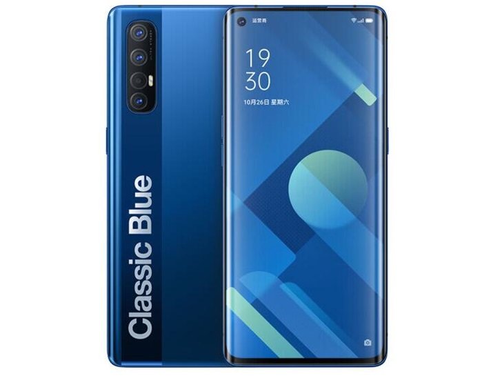 OPPO Reno3 Pro 5G经典蓝定制版首...