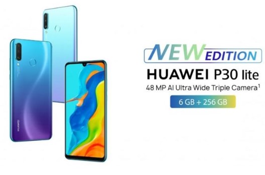 华为新版P30 Lite手机在英国市场出售,售价...