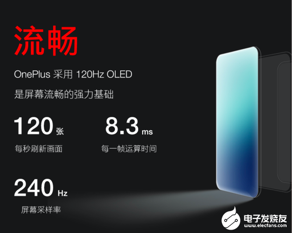 一加正在设计出一款120Hz的高帧屏屏幕