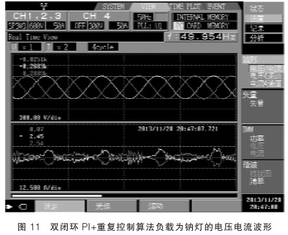 采用双闭环PI和重复控制方案实现三相逆变器设计并进行仿真分析