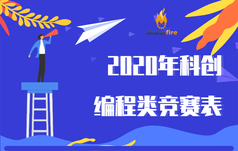 2020 年科创编程类竞赛表出炉,快为孩子收藏准...