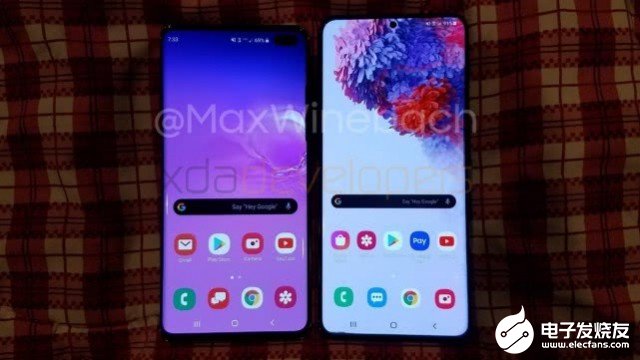 三星S20+的参数配置披露,搭载超声波屏下指纹解锁功能