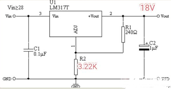 12v3a稳压电源电路图讲解