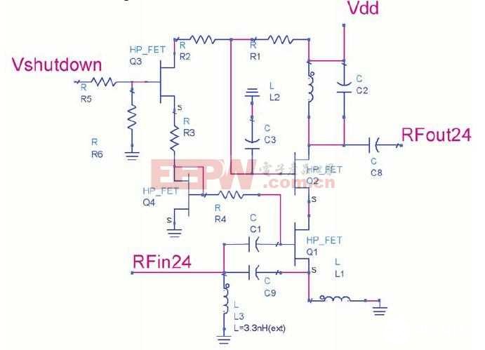 WLAN雙頻低噪放電路的設計及測試仿真