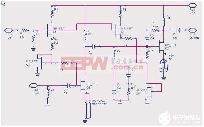 WLAN雙頻低噪放電路的設計及測試仿真