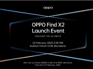 OPPO Find X2即将在海外发布,采用超小...