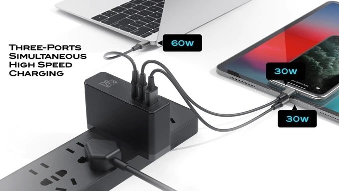 氮化鎵充電器Galio推出,支持最大充電器功率為120W