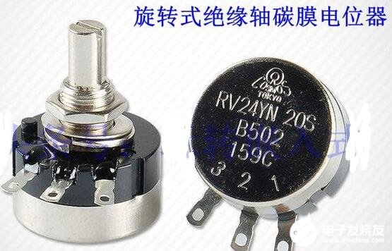 电位器B103和B502的区别
