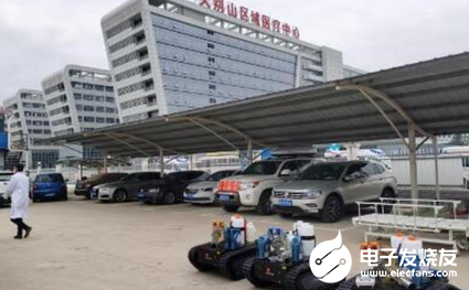 防疫消杀机器人助力疫情防控 每小时作业范围1万立...