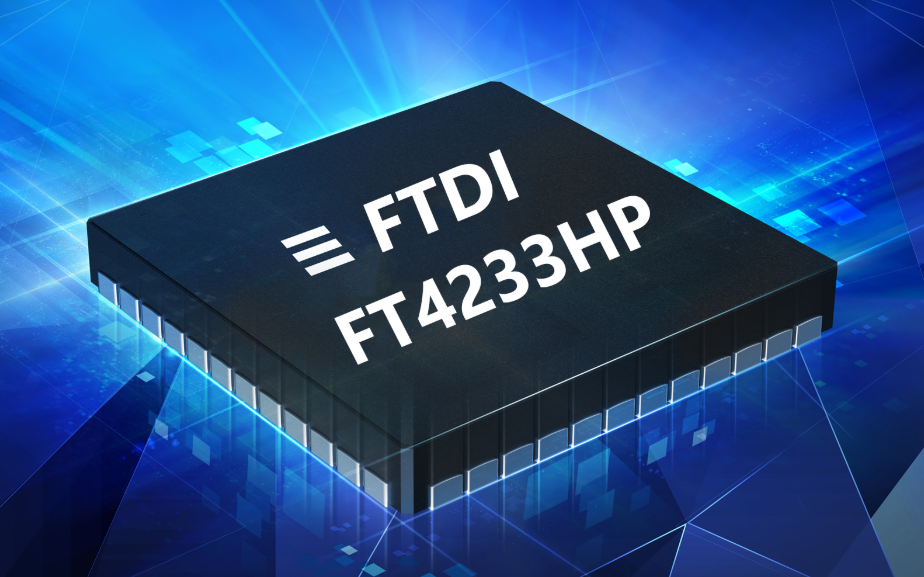 FTDI发布内置Type-C / PD控制器的双通道或四通道USB转UART / MPSSE桥接IC