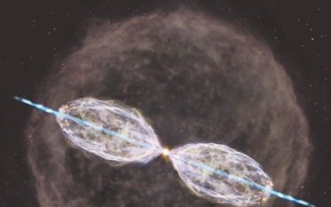 ALMA发现一颗恒星开始改变其环境的时刻