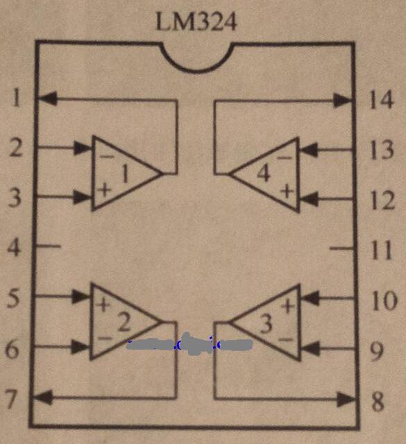 lm324好坏检测_lm324音频放大电路 电子常识 电子发烧友网