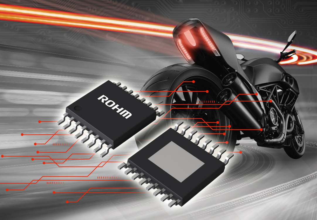 ROHM开发出内置MOSFET的4通道线性LED...