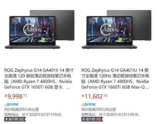 华硕ROG Zephyrus G14在海外上架,...