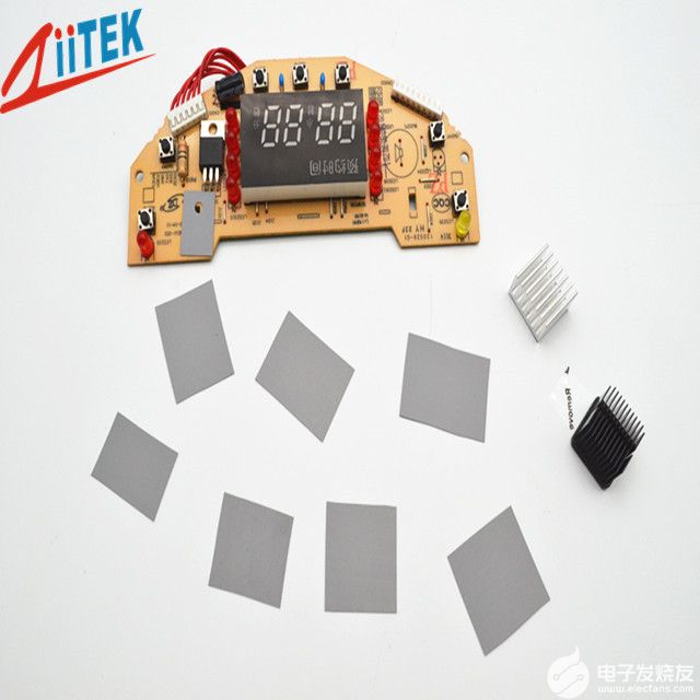 導熱矽膠片幫助電源電子散熱發揮了哪些作用呢?