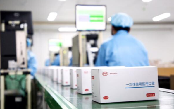 比亚迪日产500万只口罩驰援抗疫一线 日本软银捐赠100万口罩遭到日本网友质疑