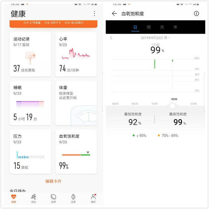 续航对于智能手表设备将带来怎样的影响,两款产品对比