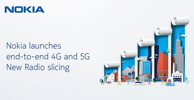 诺基亚推出了全新的4G/5G新空口端到端网络切片