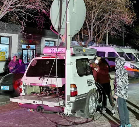 北京移动成功完成了火灾现场通信网络应急保障任务