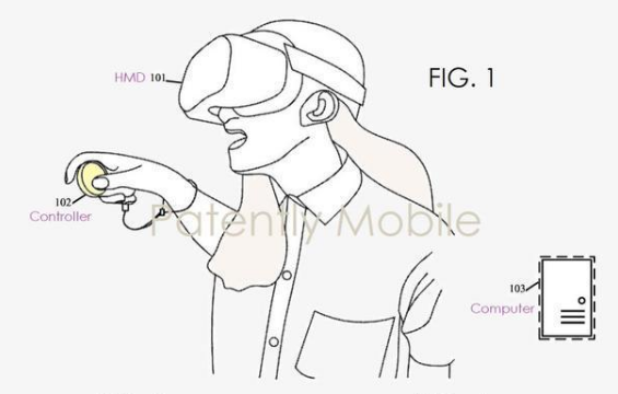 Facebook新专利曝光，用于VR虚拟键盘触控板