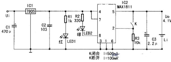 MAX1811应用电路图