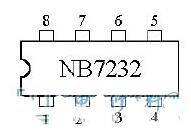 NB7232引脚功能_NB7232内部方框图