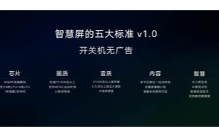荣耀提出智慧定义大屏产品五大标准,带动行业和产业...