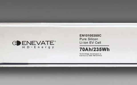 Enevate硅阳极电池,为EV带来超快安全充电...
