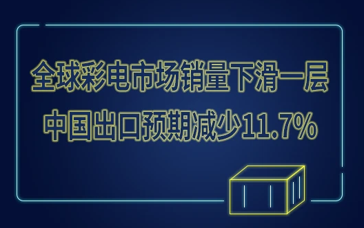 2020年全球彩电的销量将会比去年减少2200万...