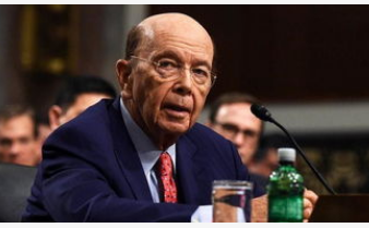美国商务部长威尔伯·罗斯表示限制华为会对半导体行...
